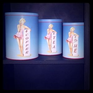 💋Vintage style canister set💋